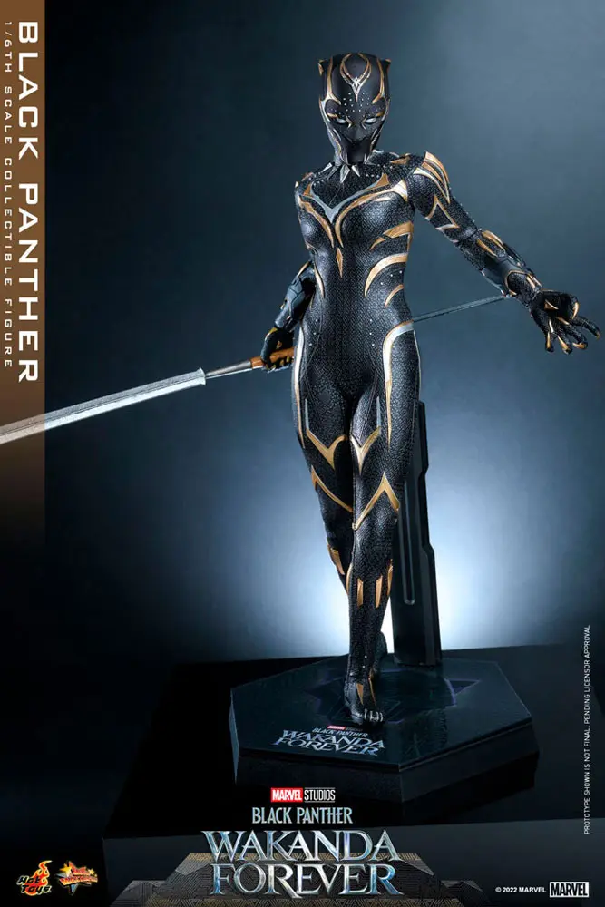 Black Panther: Wakanda Forever Movie Masterpiece Action Figure 1/6 Black Panther 28 cm termékfotó