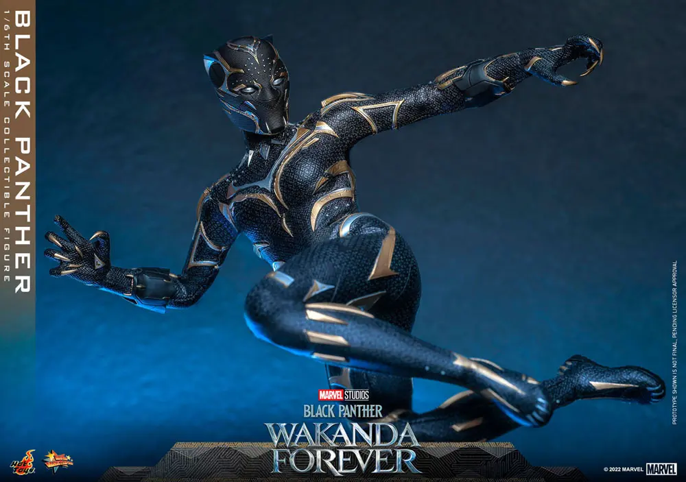 Black Panther: Wakanda Forever Movie Masterpiece Action Figure 1/6 Black Panther 28 cm termékfotó