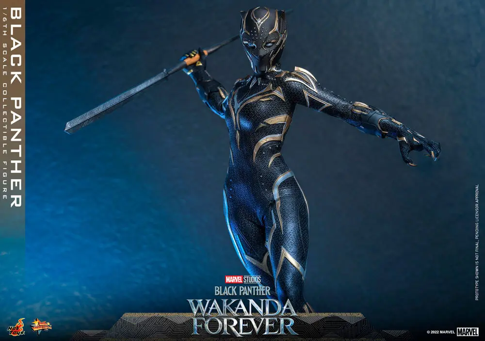 Black Panther: Wakanda Forever Movie Masterpiece Action Figure 1/6 Black Panther 28 cm termékfotó