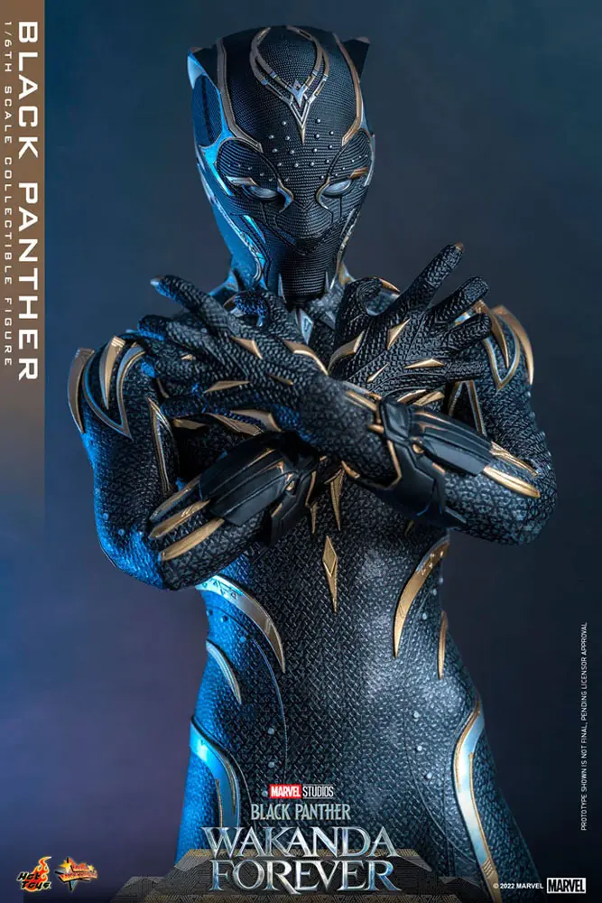 Black Panther: Wakanda Forever Movie Masterpiece Action Figure 1/6 Black Panther 28 cm termékfotó