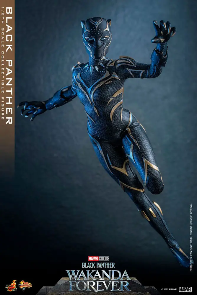 Black Panther: Wakanda Forever Movie Masterpiece Action Figure 1/6 Black Panther 28 cm termékfotó