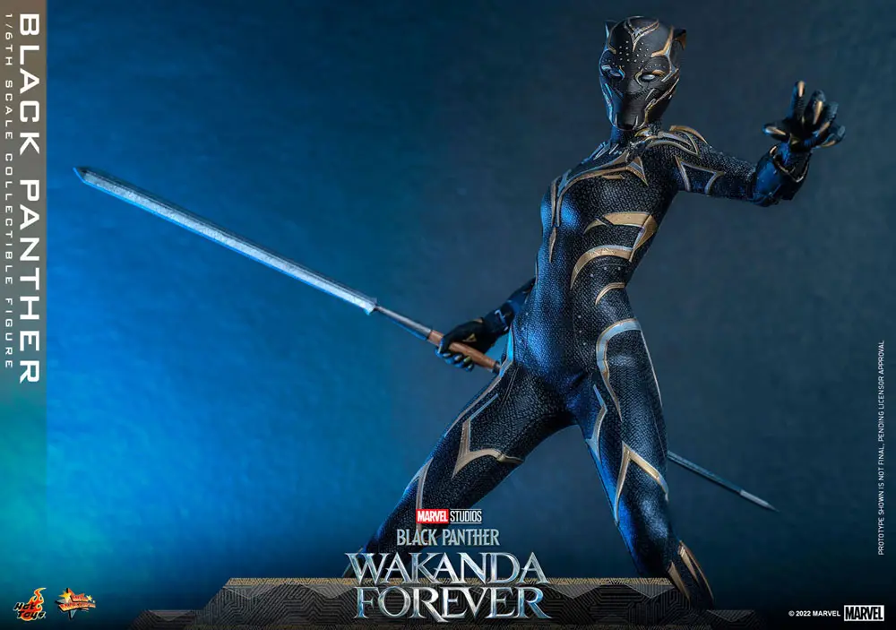 Black Panther: Wakanda Forever Movie Masterpiece Action Figure 1/6 Black Panther 28 cm termékfotó