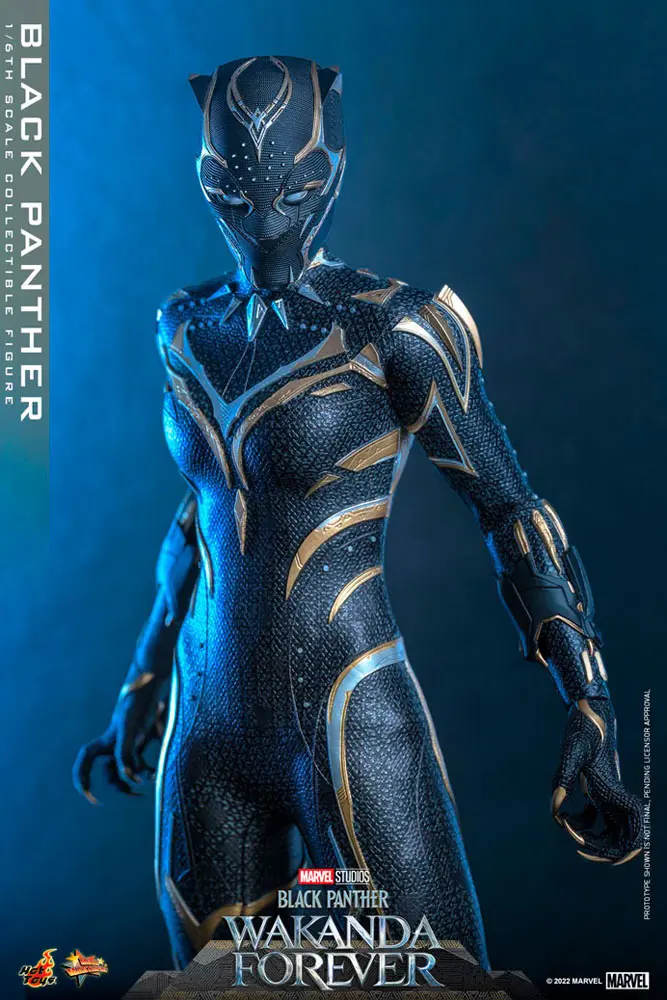 Black Panther: Wakanda Forever Movie Masterpiece Action Figure 1/6 Black Panther 28 cm termékfotó