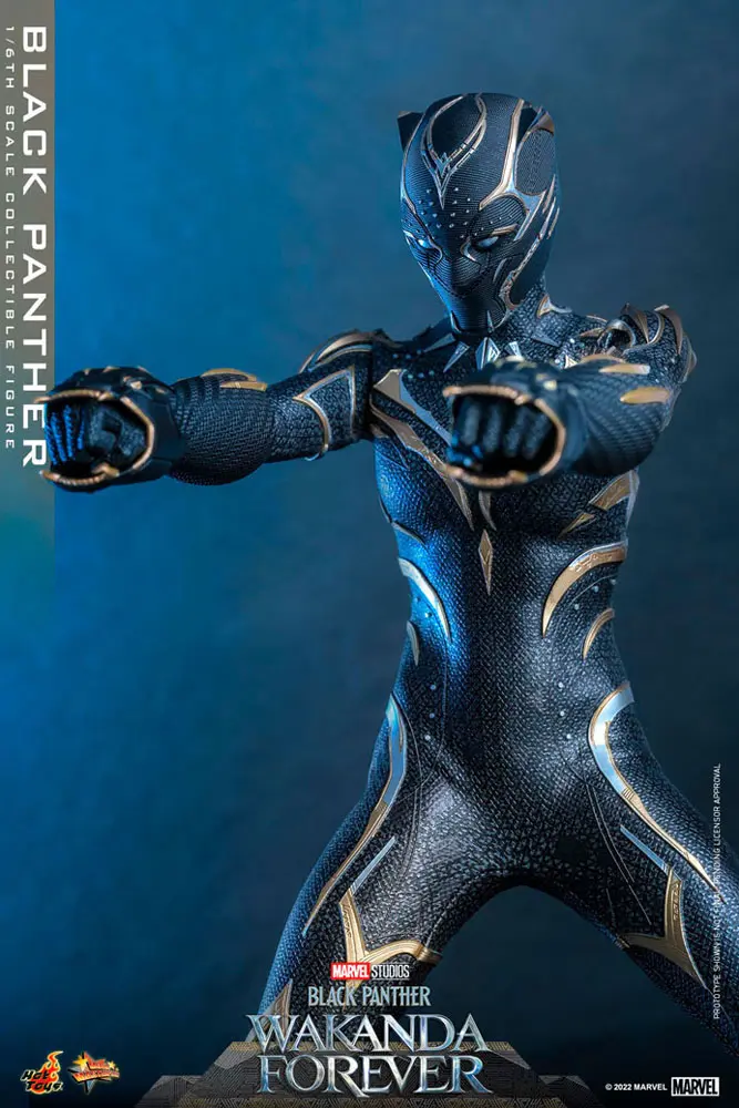 Black Panther: Wakanda Forever Movie Masterpiece Action Figure 1/6 Black Panther 28 cm termékfotó