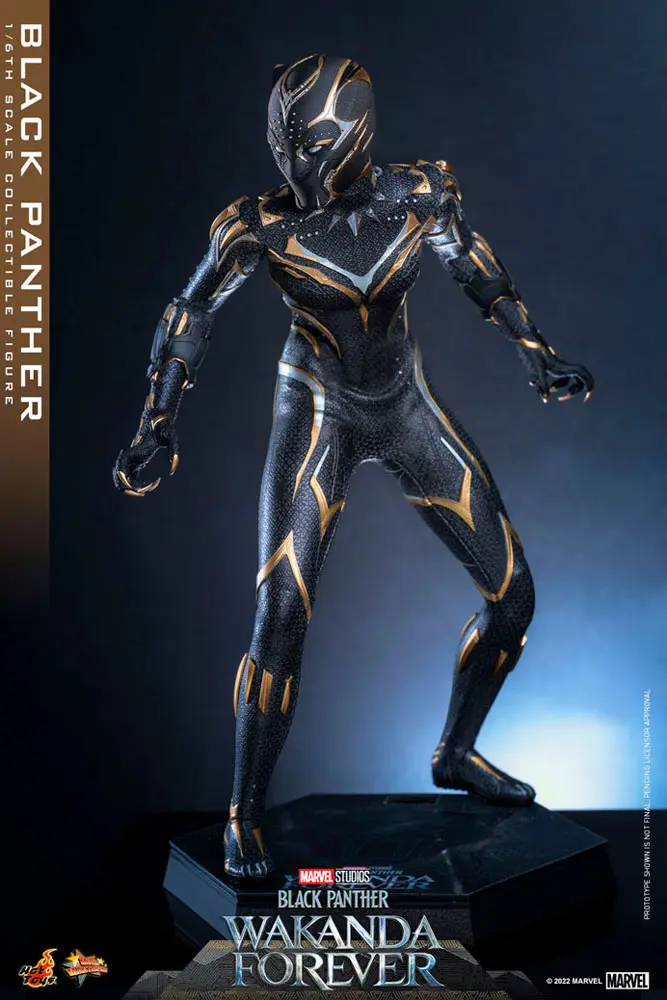 Black Panther: Wakanda Forever Movie Masterpiece Action Figure 1/6 Black Panther 28 cm termékfotó