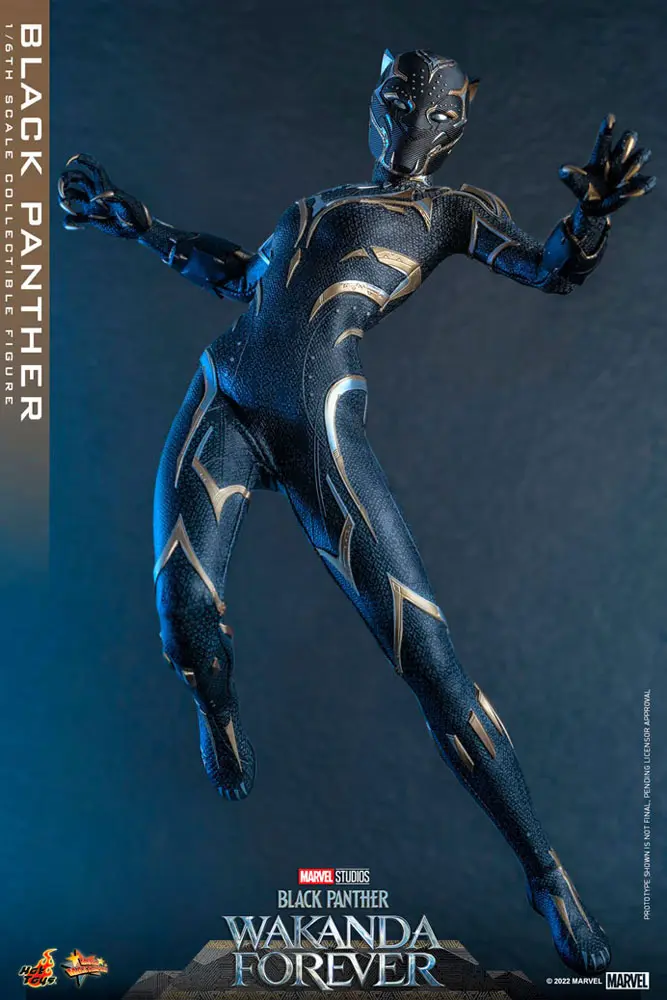 Black Panther: Wakanda Forever Movie Masterpiece Action Figure 1/6 Black Panther 28 cm termékfotó