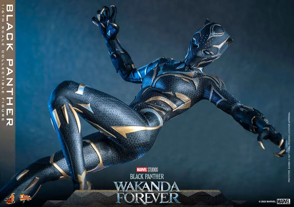 Black Panther: Wakanda Forever Movie Masterpiece Action Figure 1/6 Black Panther 28 cm termékfotó