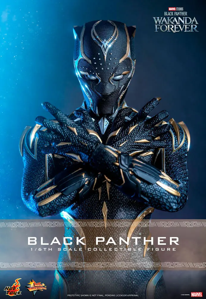 Black Panther: Wakanda Forever Movie Masterpiece Action Figure 1/6 Black Panther 28 cm termékfotó