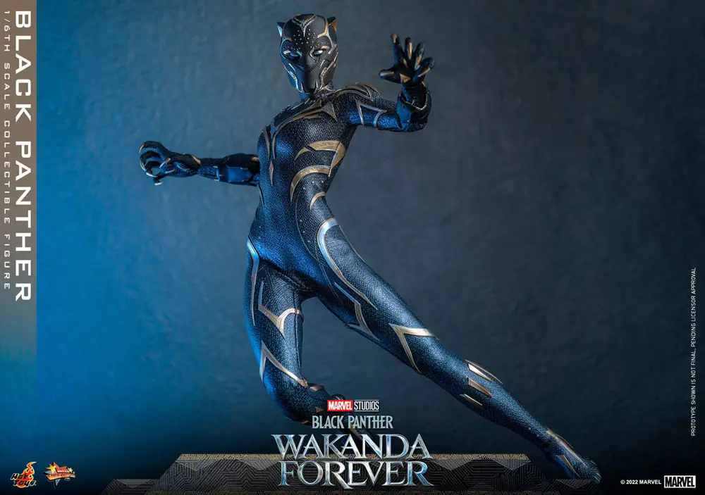 Black Panther: Wakanda Forever Movie Masterpiece Action Figure 1/6 Black Panther 28 cm termékfotó