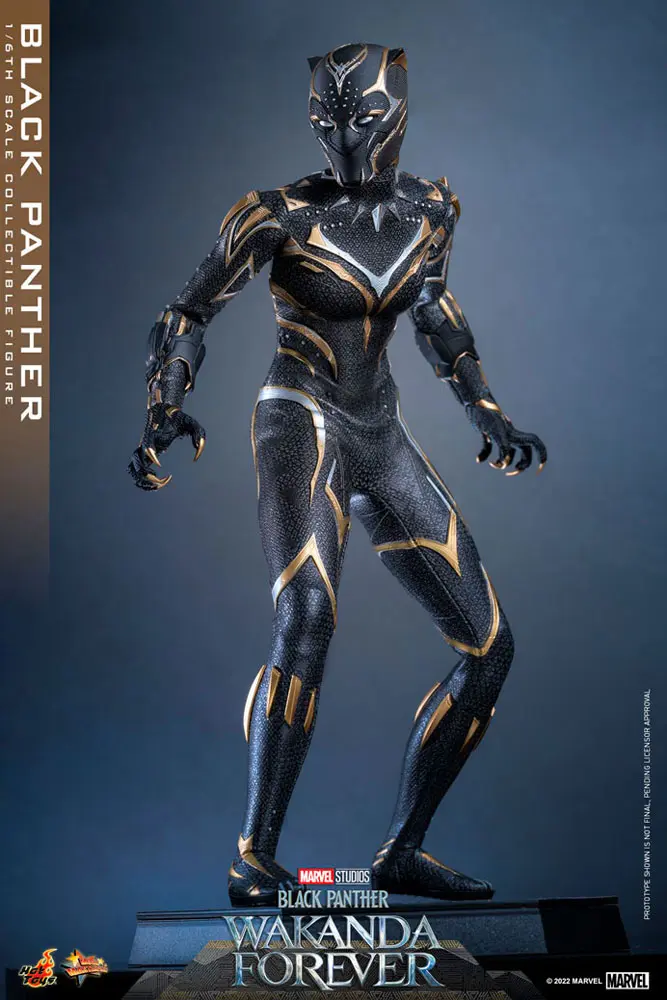 Black Panther: Wakanda Forever Movie Masterpiece Action Figure 1/6 Black Panther 28 cm termékfotó