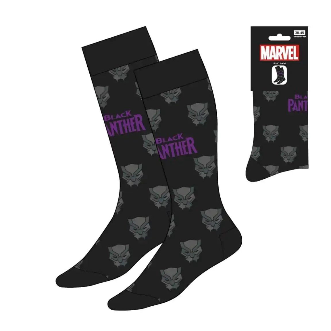 Black Panther zokni Black Panther 38-45 termékfotó