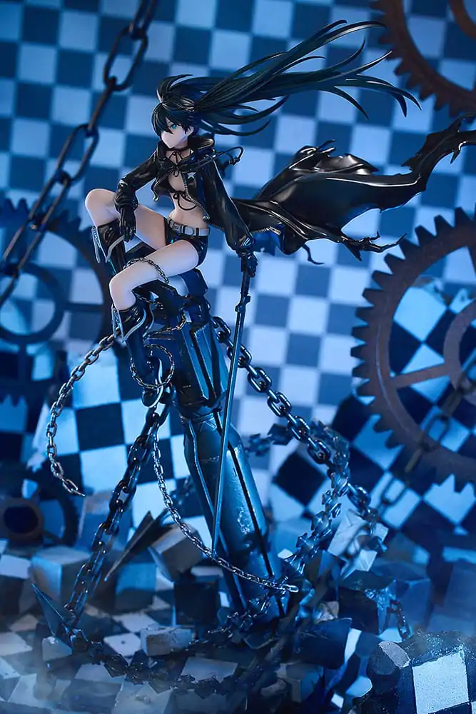 Black Rock Shooter 1/7 Black Rock Shooter: Pilot Edition Ver. PVC szobor figura 29 cm termékfotó