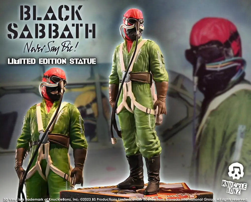 Black Sabbath Pilot (Never Say Die) 3D Vinyl szobor figura 22 cm termékfotó