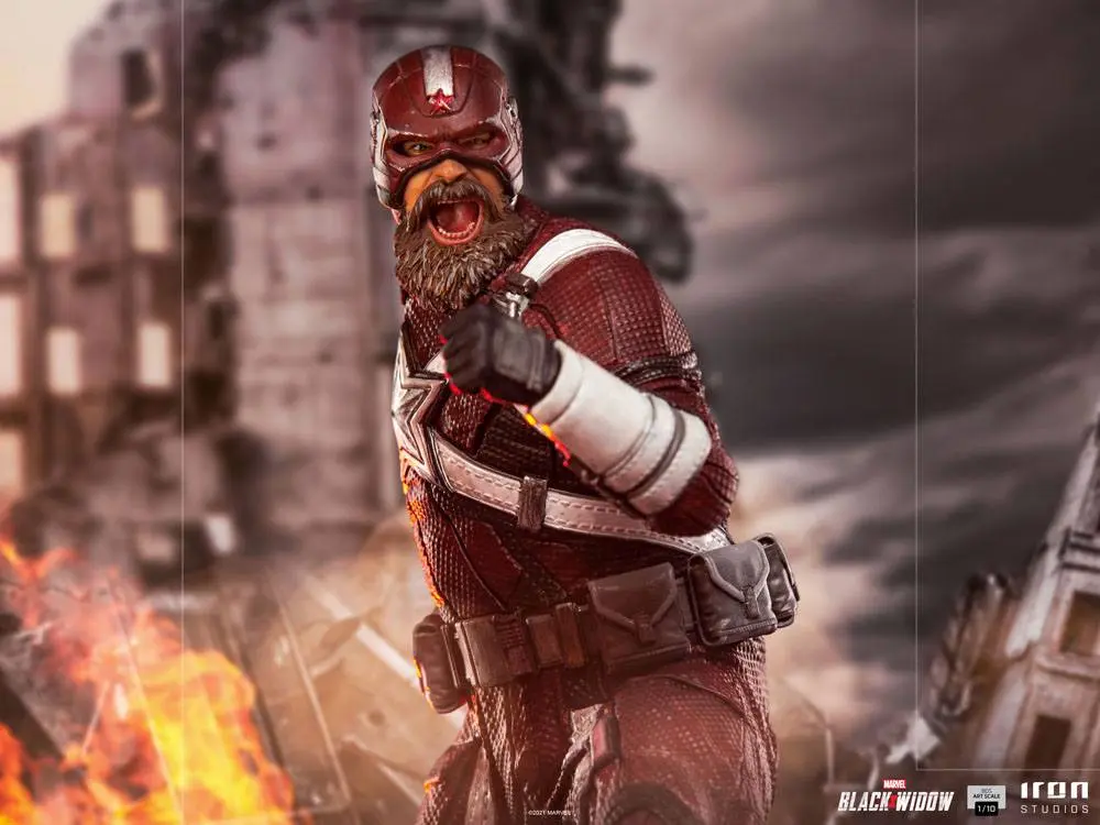 Black Widow BDS Art Scale szobor figura 1/10 Red Guardian 20 cm termékfotó