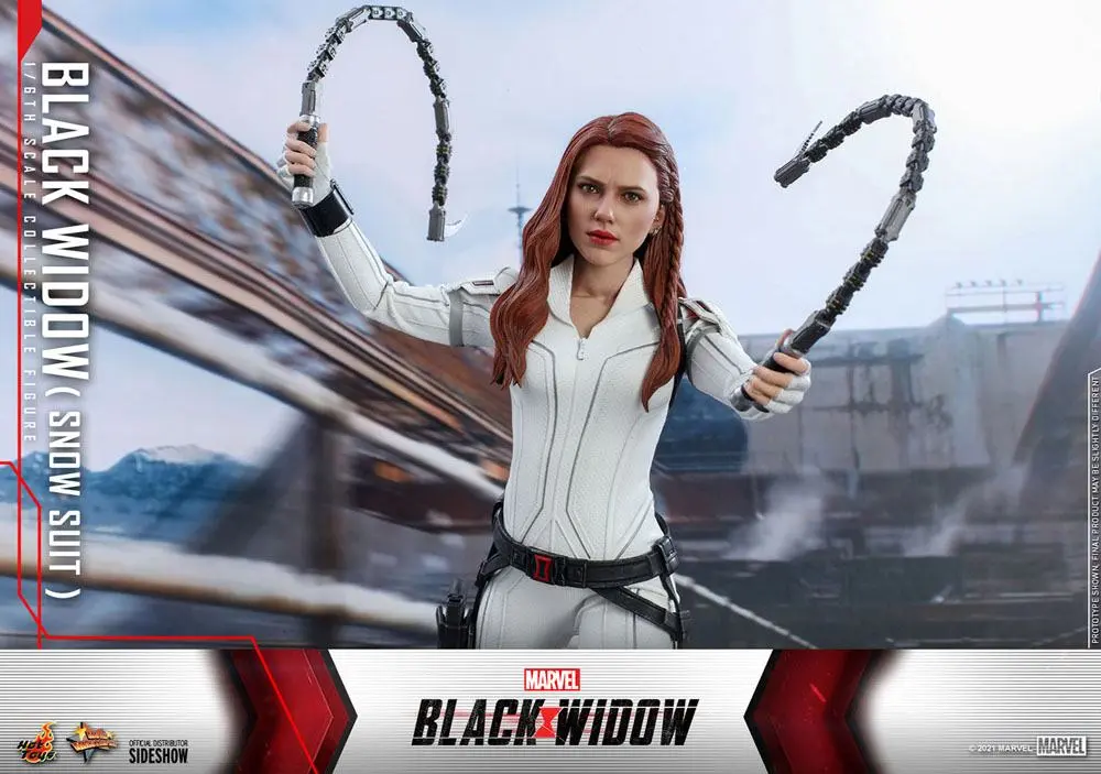 Black Widow Movie Masterpiece 1/6 Black Widow Snow Suit Version akciófigura 28 cm termékfotó