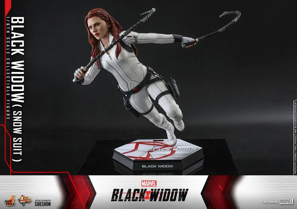 Black Widow Movie Masterpiece 1/6 Black Widow Snow Suit Version akciófigura 28 cm termékfotó