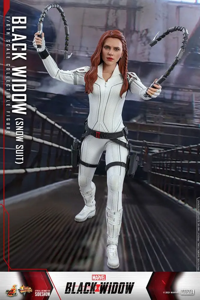Black Widow Movie Masterpiece 1/6 Black Widow Snow Suit Version akciófigura 28 cm termékfotó