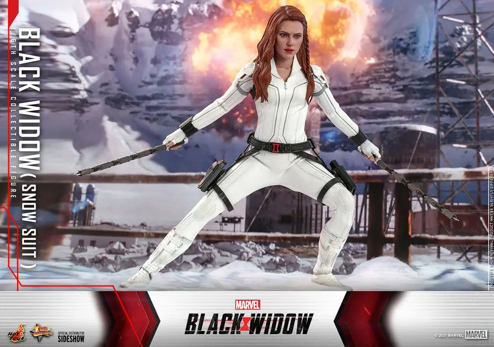 Black Widow Movie Masterpiece 1/6 Black Widow Snow Suit Version akciófigura 28 cm termékfotó