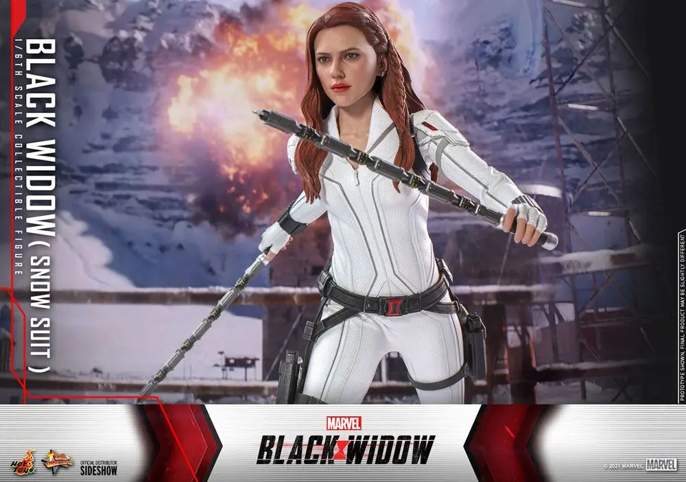 Black Widow Movie Masterpiece 1/6 Black Widow Snow Suit Version akciófigura 28 cm termékfotó