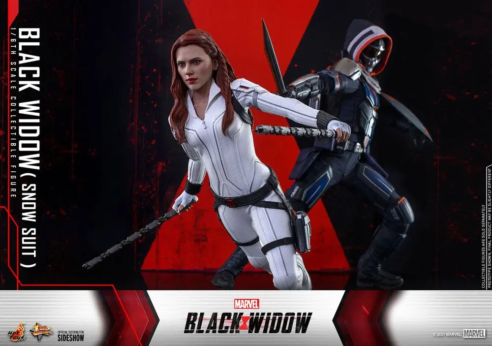 Black Widow Movie Masterpiece 1/6 Black Widow Snow Suit Version akciófigura 28 cm termékfotó