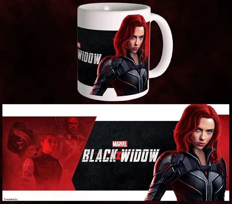 Black Widow Movie Poster bögre termékfotó