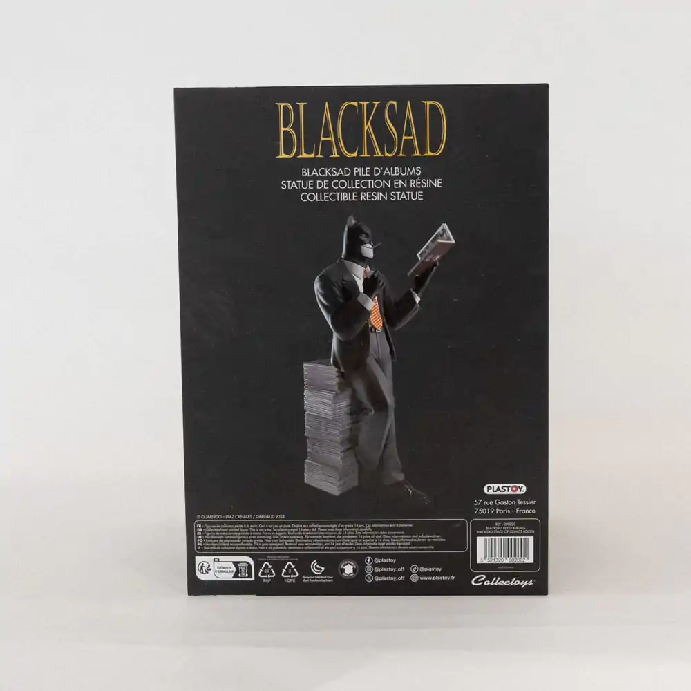 Blacksad: Blacksad on a Pile of Comics figura termékfotó