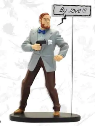 Blake and Mortimer Comics Speech Collection - Mortimer szobor figura termékfotó