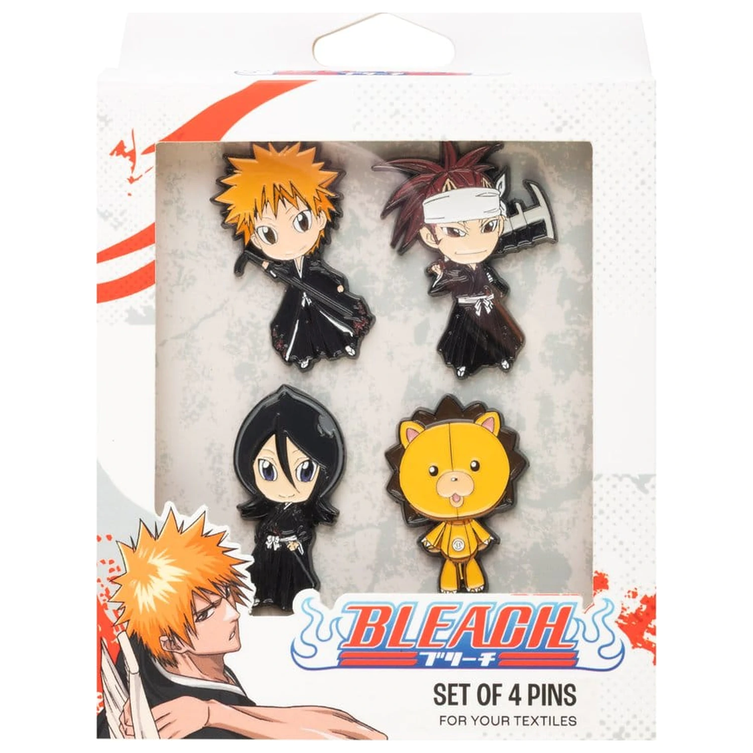 Bleach 4 db-os kitűző csomag  termékfotó