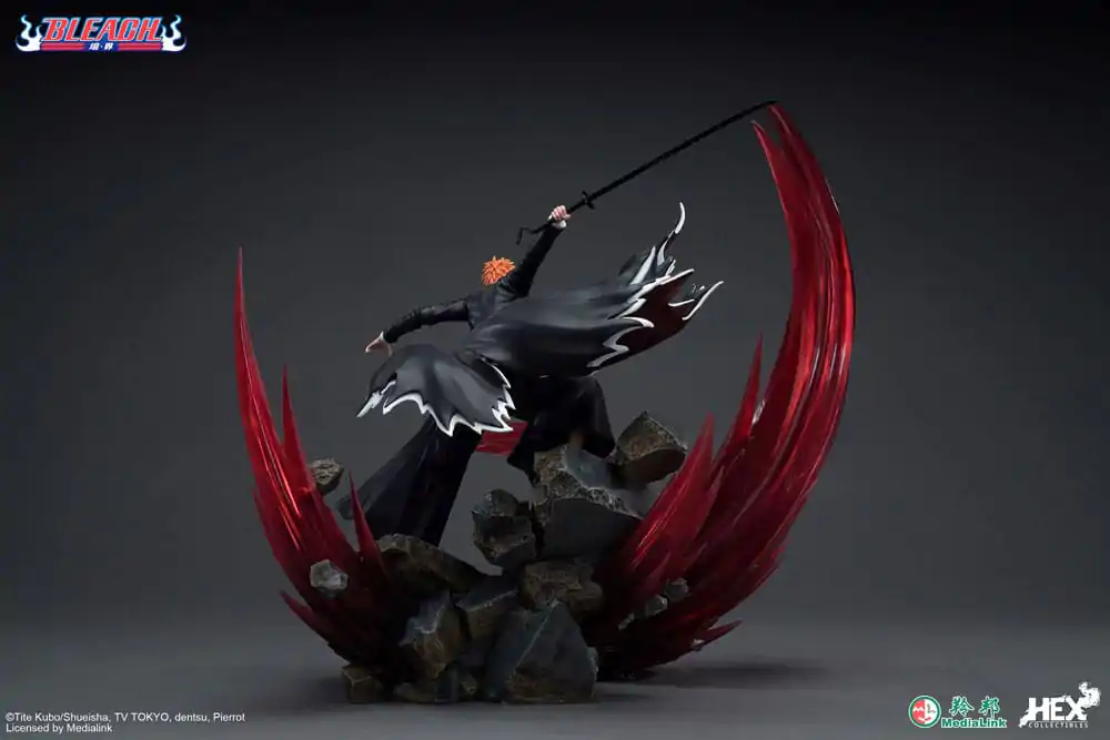 Bleach Elite Dynamic 1/6 Ichigo Kurosaki szobor figura 51 cm termékfotó