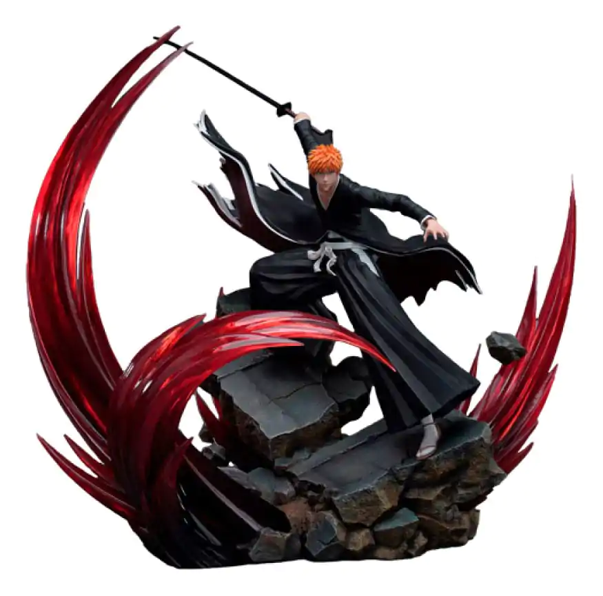 Bleach Elite Dynamic 1/6 Ichigo Kurosaki szobor figura 51 cm termékfotó