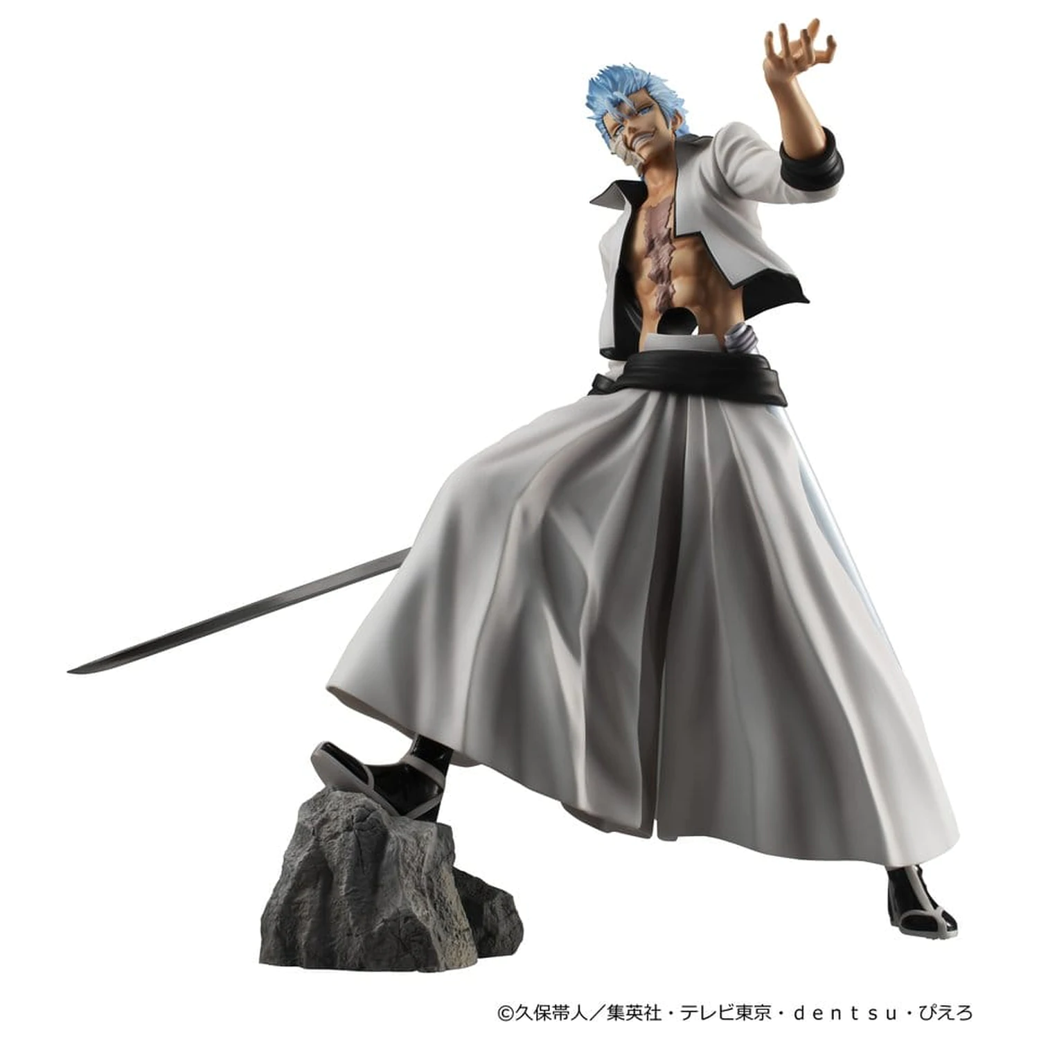 Bleach G.E.M. Series PVC figura Grimmjow Jaegerjaquez 25 cm (Repeat) termékfotó