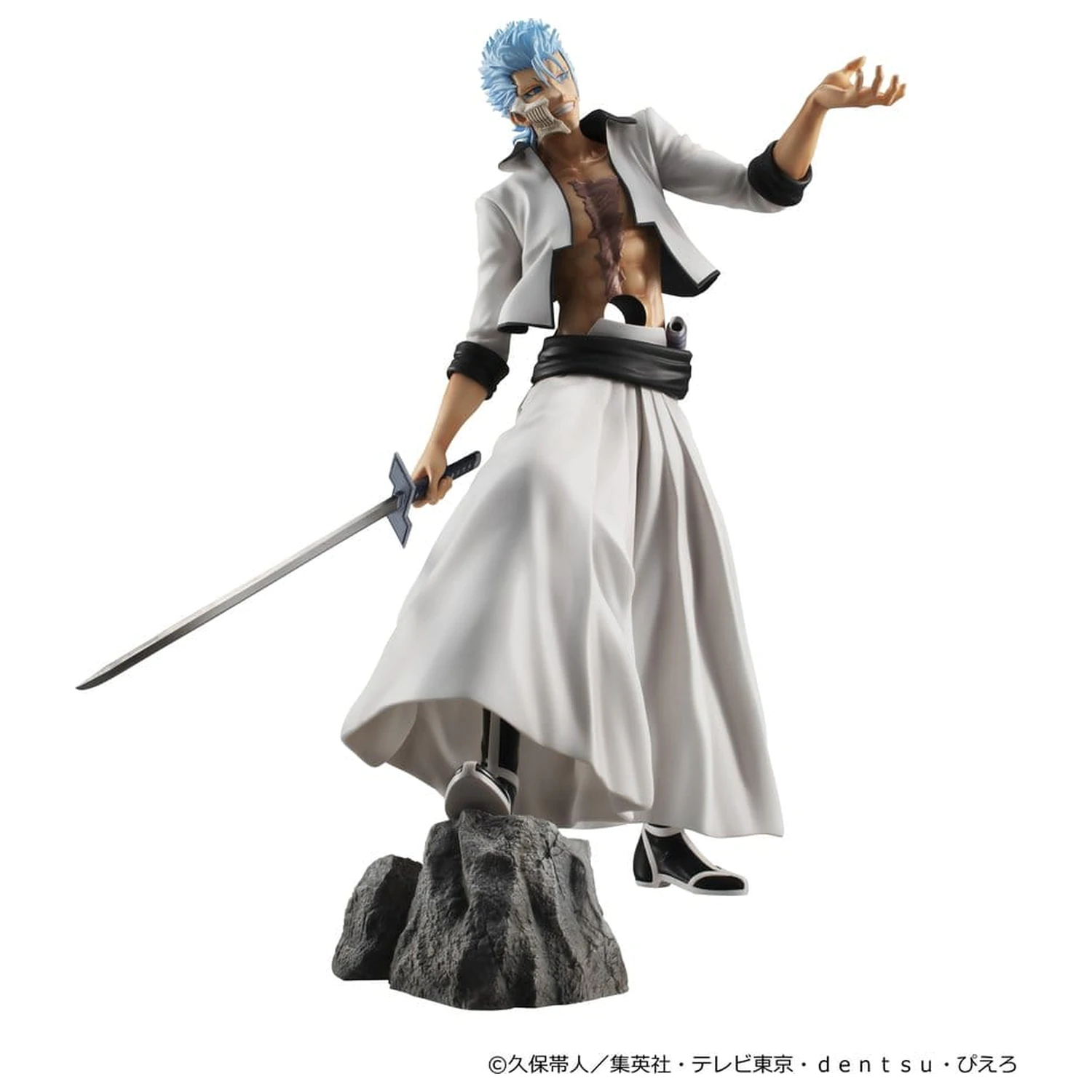 Bleach G.E.M. Series PVC figura Grimmjow Jaegerjaquez 25 cm (Repeat) termékfotó