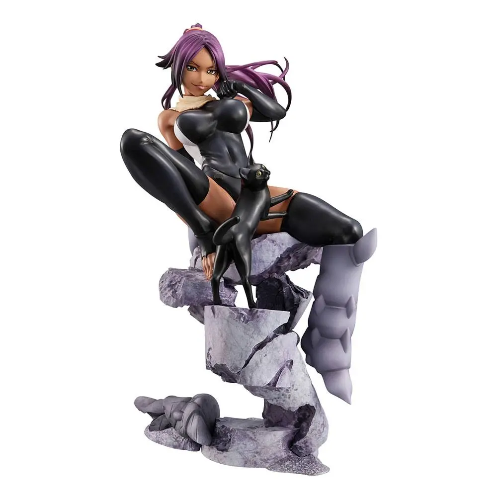 Bleach G.E.M. Series Shihouin Yoruichi PVC szobor figura 20 cm termékfotó