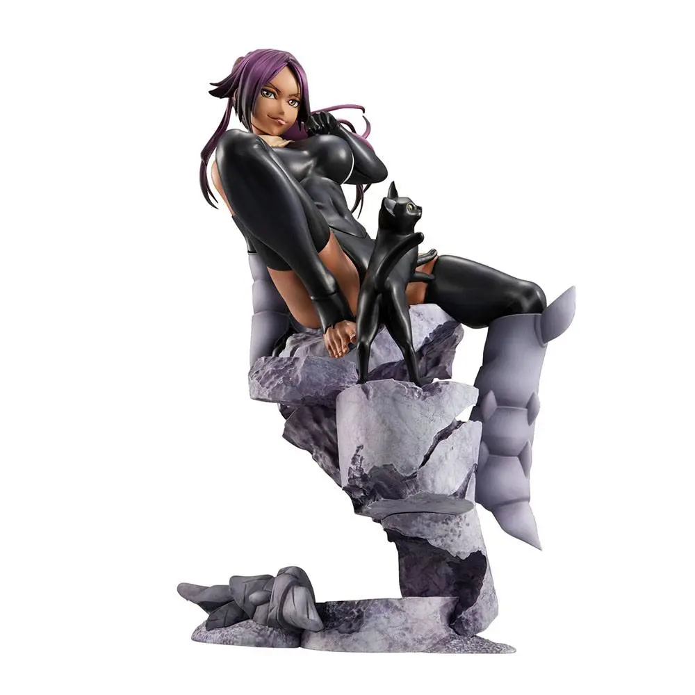 Bleach G.E.M. Series Shihouin Yoruichi PVC szobor figura 20 cm termékfotó