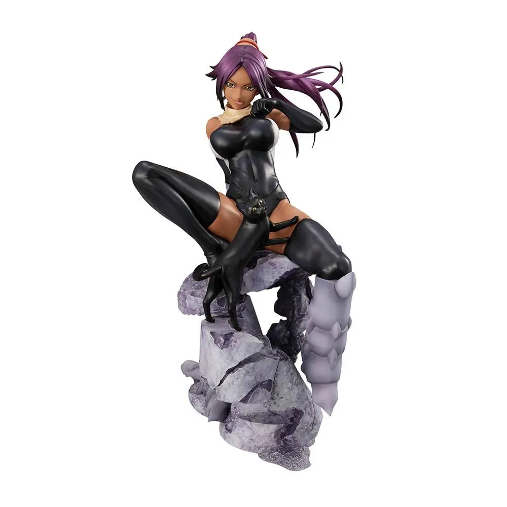 Bleach G.E.M. Series Shihouin Yoruichi PVC szobor figura 20 cm termékfotó