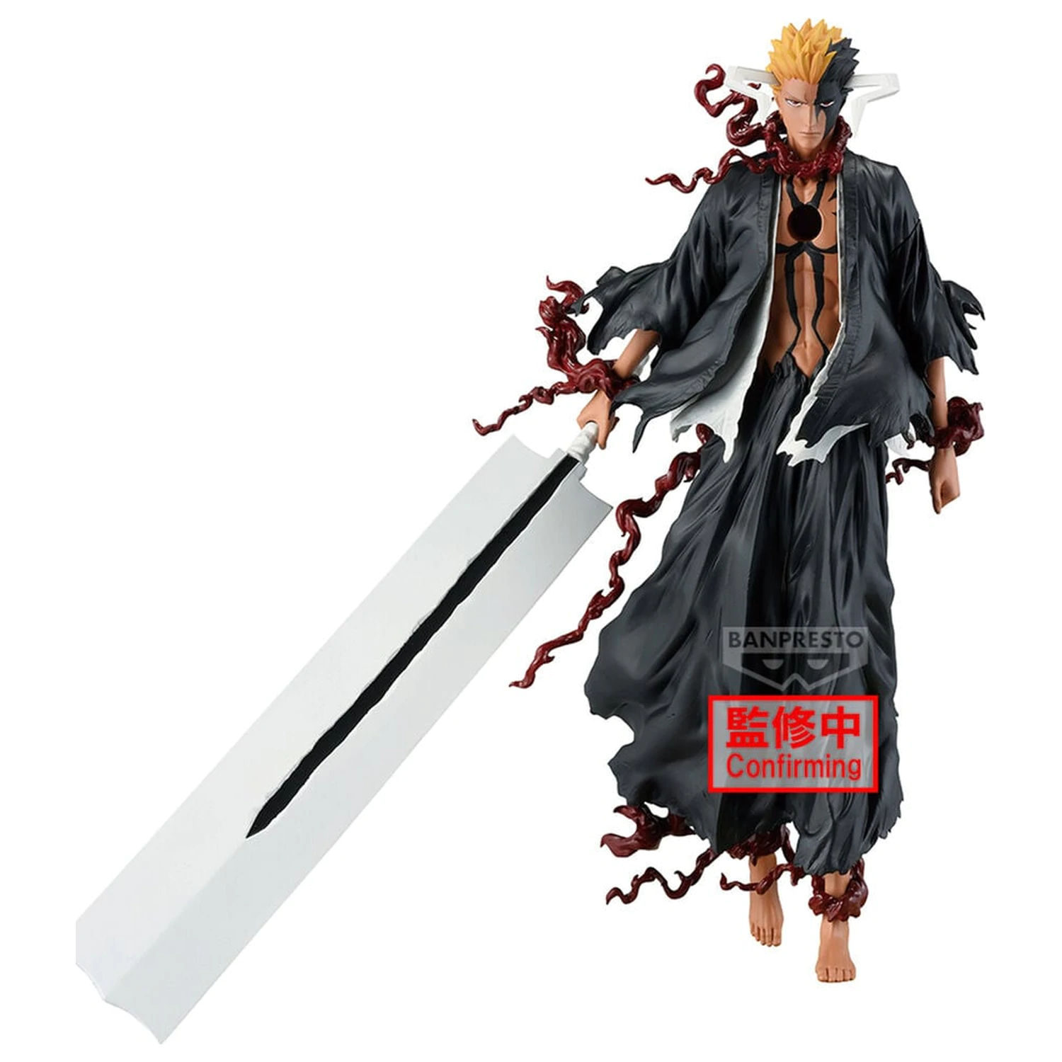 Bleach Maximatic Ichigo Kurosaki Blood Chains figura 23cm termékfotó