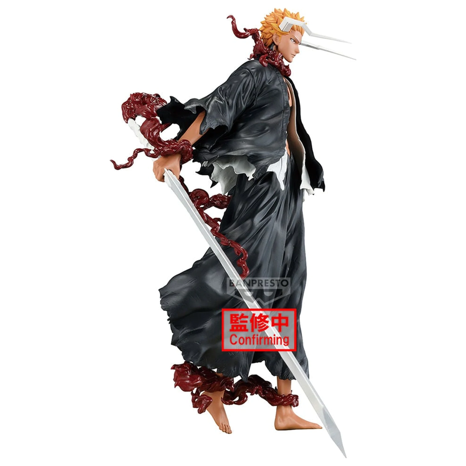 Bleach Maximatic Ichigo Kurosaki Blood Chains figura 23cm termékfotó