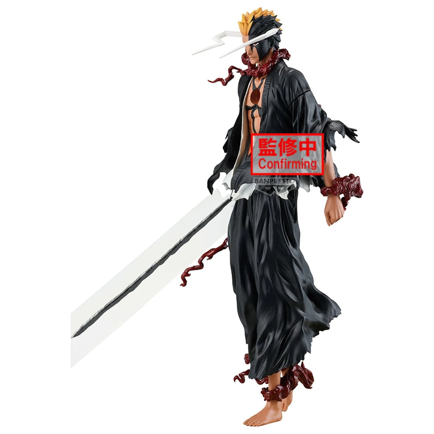 Bleach Maximatic Ichigo Kurosaki Blood Chains figura 23cm termékfotó