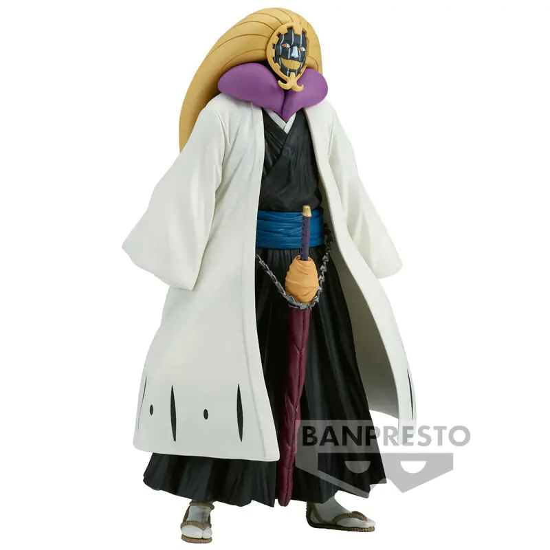 Bleach Mayuri Kurotsuchi Solid and Souls figura 16cm termékfotó