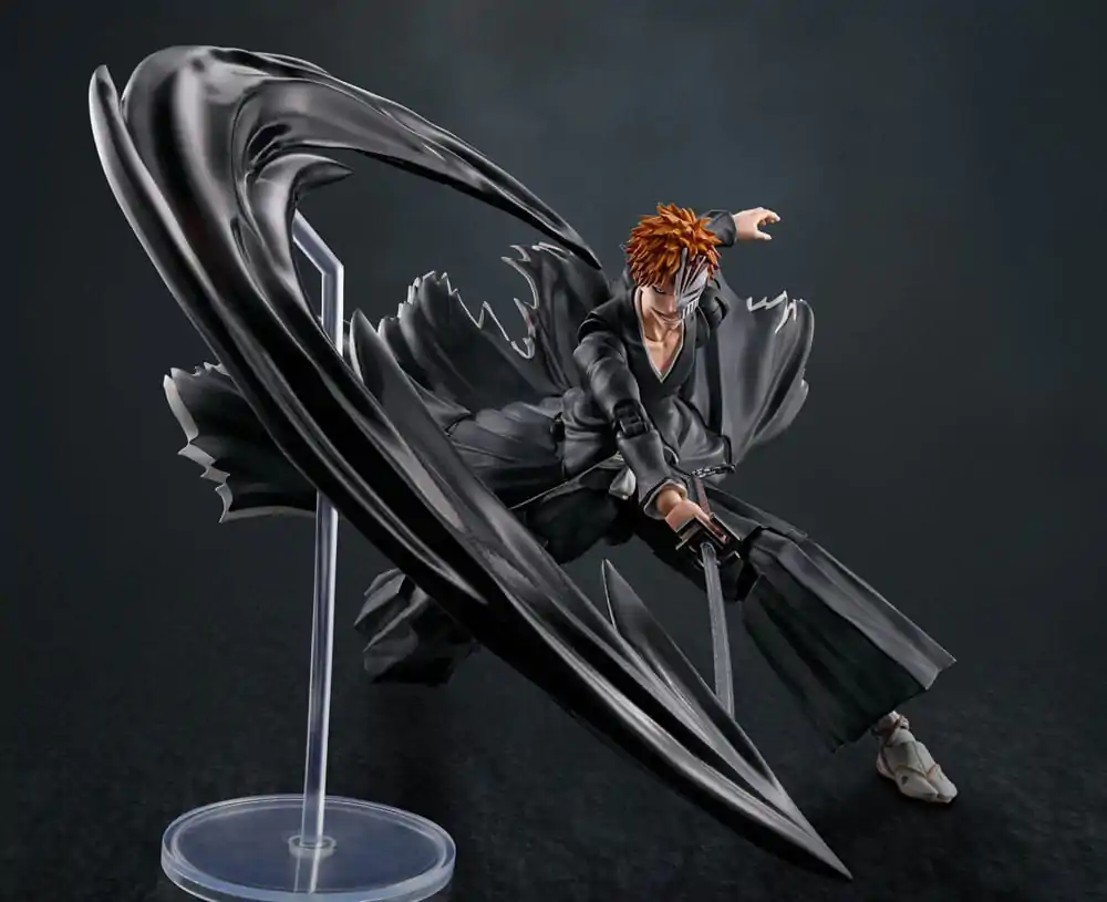 Bleach S.H. Figuarts akciófigura Ichigo Kurosaki Getsugatensho 15 cm termékfotó