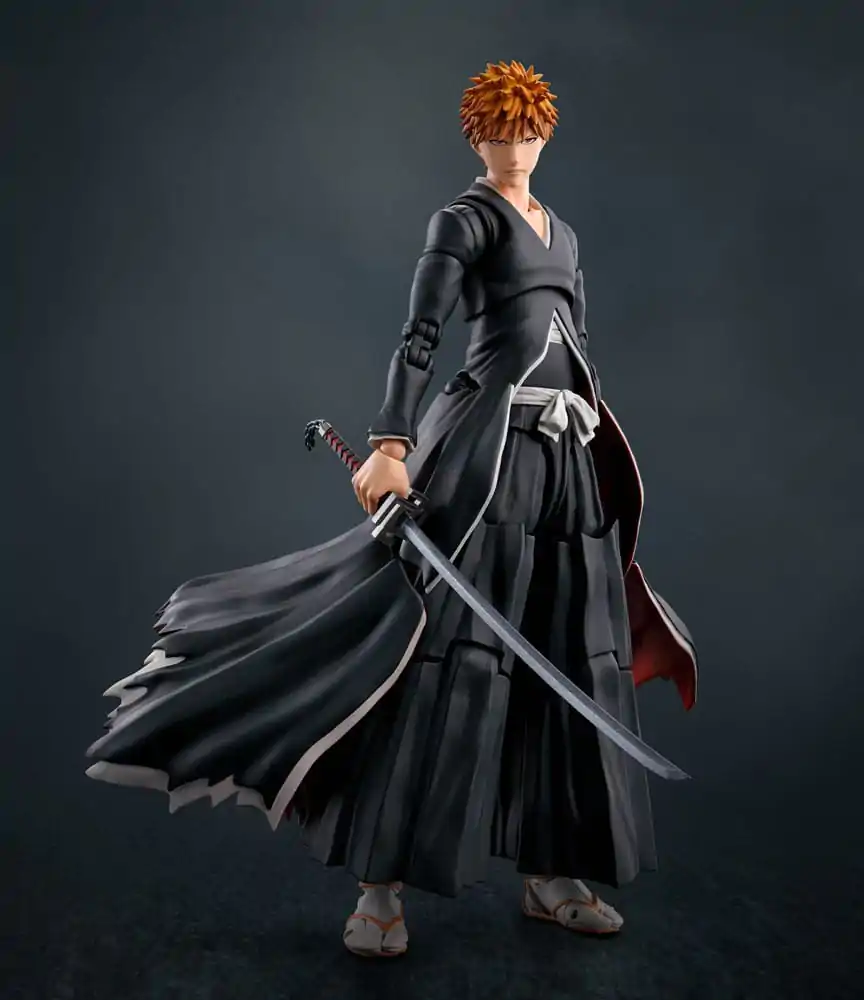 Bleach S.H. Figuarts akciófigura Ichigo Kurosaki Getsugatensho 15 cm termékfotó