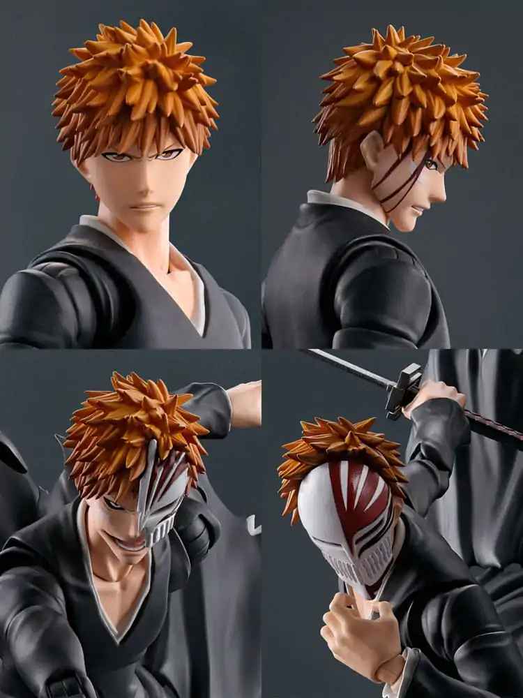 Bleach S.H. Figuarts akciófigura Ichigo Kurosaki Getsugatensho 15 cm termékfotó