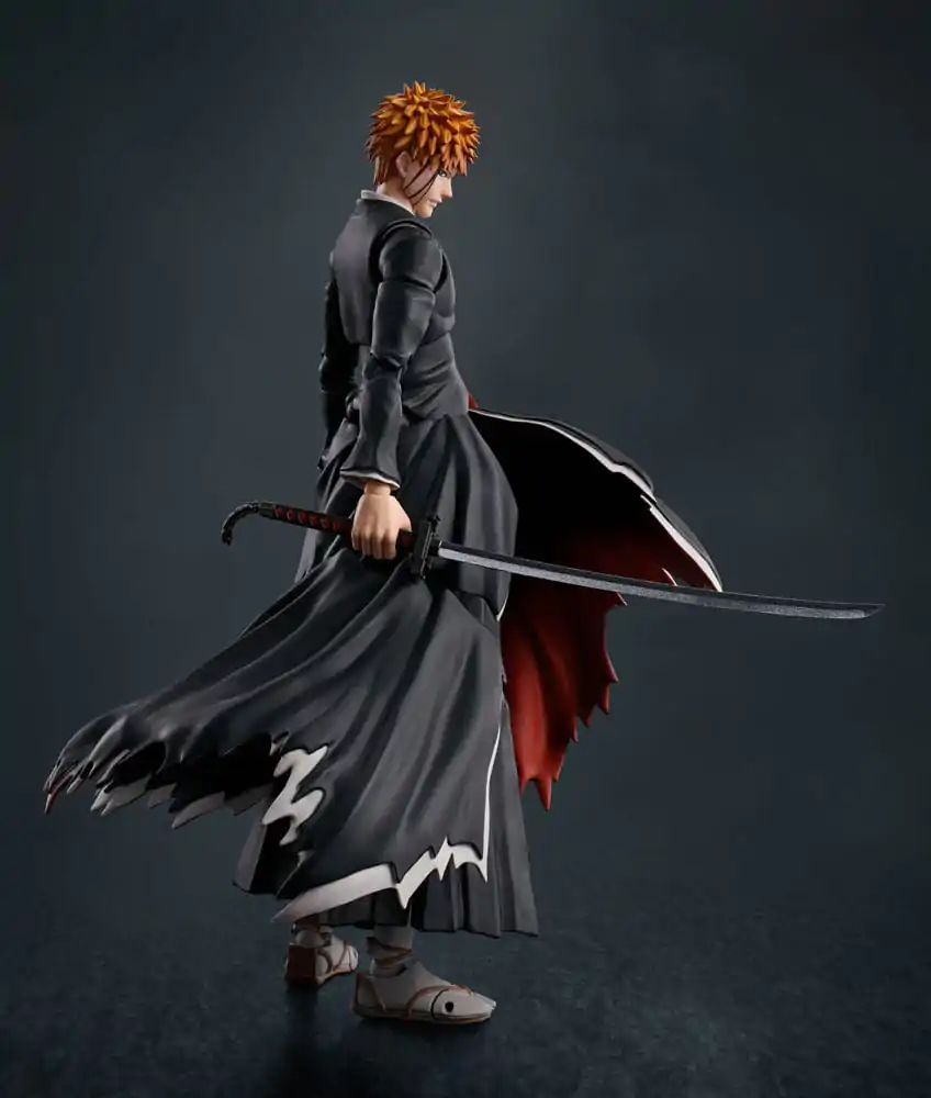 Bleach S.H. Figuarts akciófigura Ichigo Kurosaki Getsugatensho 15 cm termékfotó