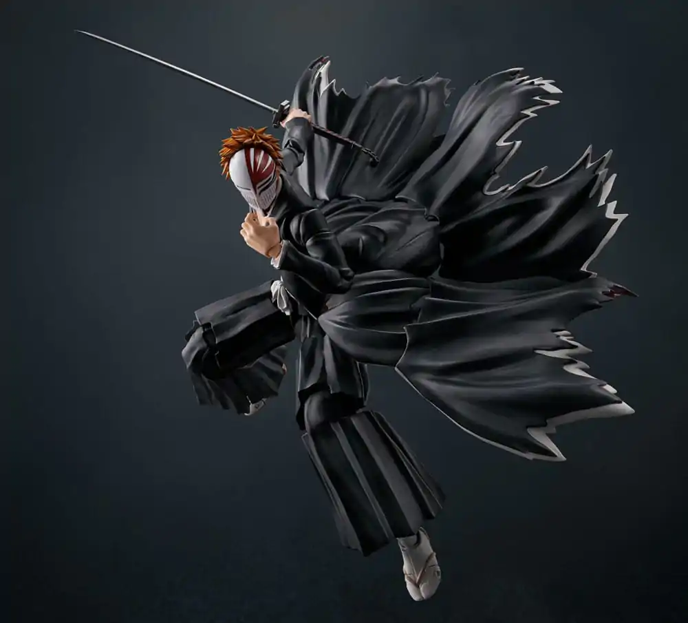 Bleach S.H. Figuarts akciófigura Ichigo Kurosaki Getsugatensho 15 cm termékfotó