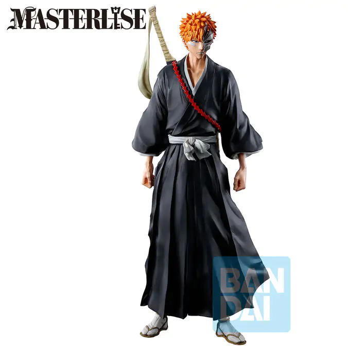 Bleach Thousand Year Blood War Ichigo Kurosaki Hollowfication Stirring Souls Vol.1 Ichibansho figura 25cm termékfotó