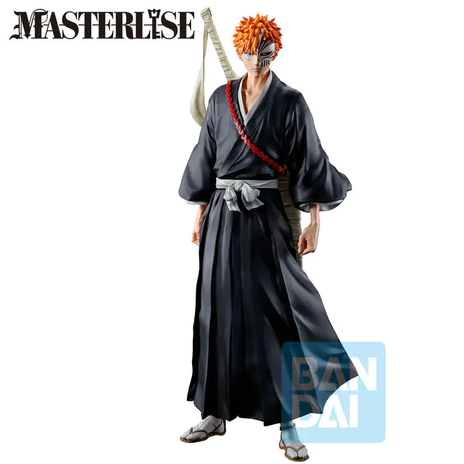 Bleach Thousand Year Blood War Ichigo Kurosaki Hollowfication Stirring Souls Vol.1 Ichibansho figura 25cm termékfotó