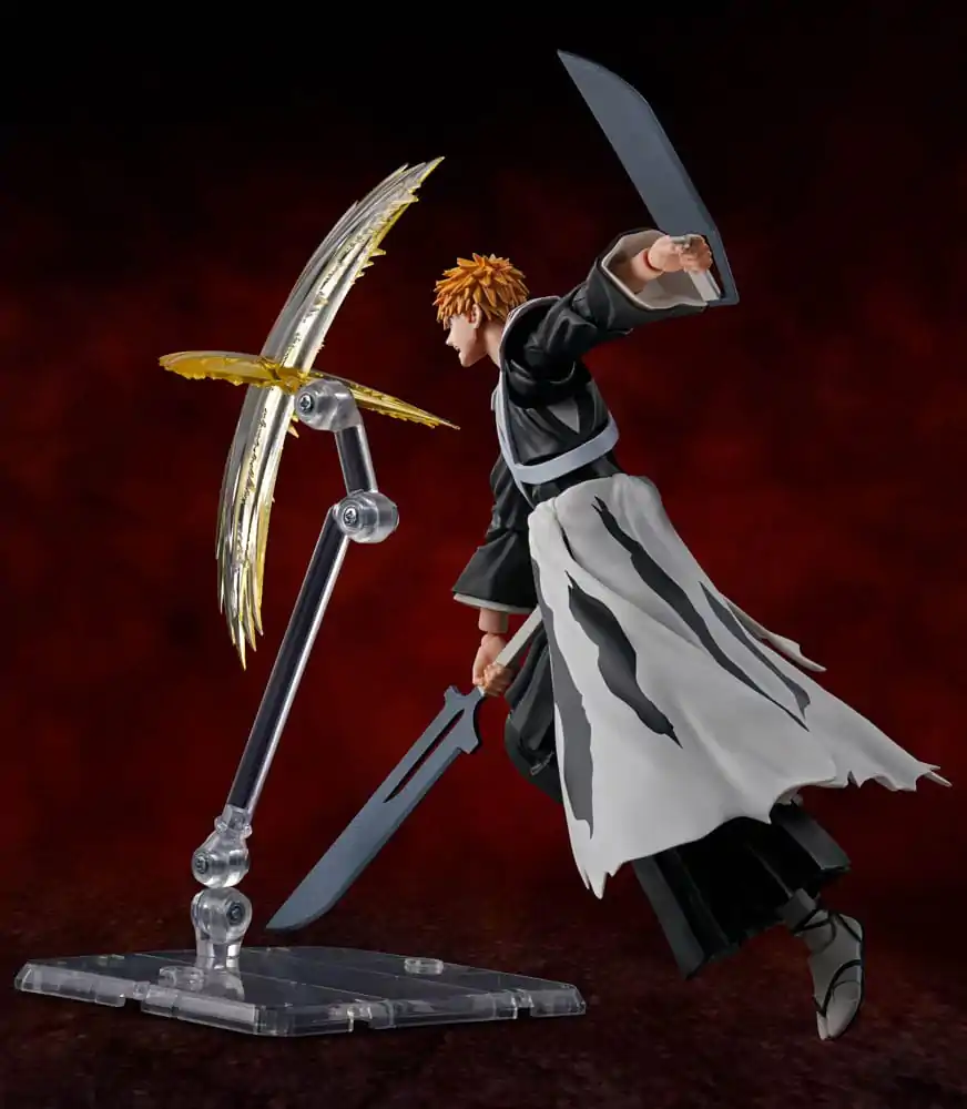 Bleach: Thousand-Year Blood War S.H. Figuarts akciófigura Ichigo Kurosaki Dual Zangetsu 16 cm termékfotó