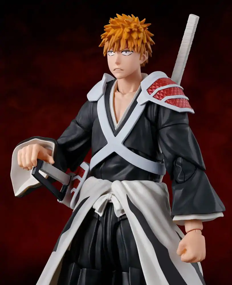 Bleach: Thousand-Year Blood War S.H. Figuarts akciófigura Ichigo Kurosaki Dual Zangetsu 16 cm termékfotó