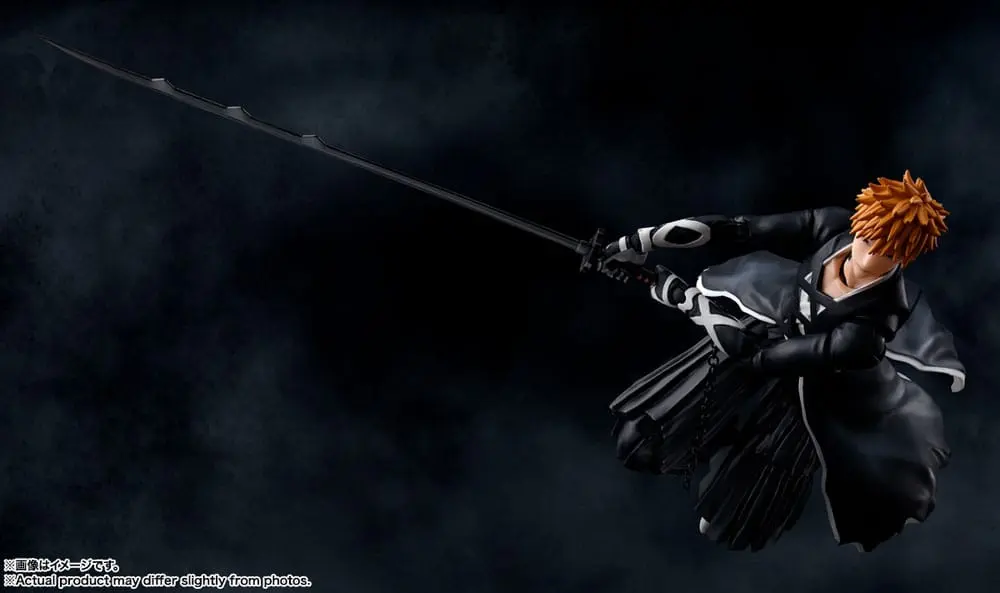 Bleach: Thousand-Year Blood War S.H. Figuarts Ichigo Kurosaki (Bankai Tensa Zangetsu) akciófigura 16 cm termékfotó