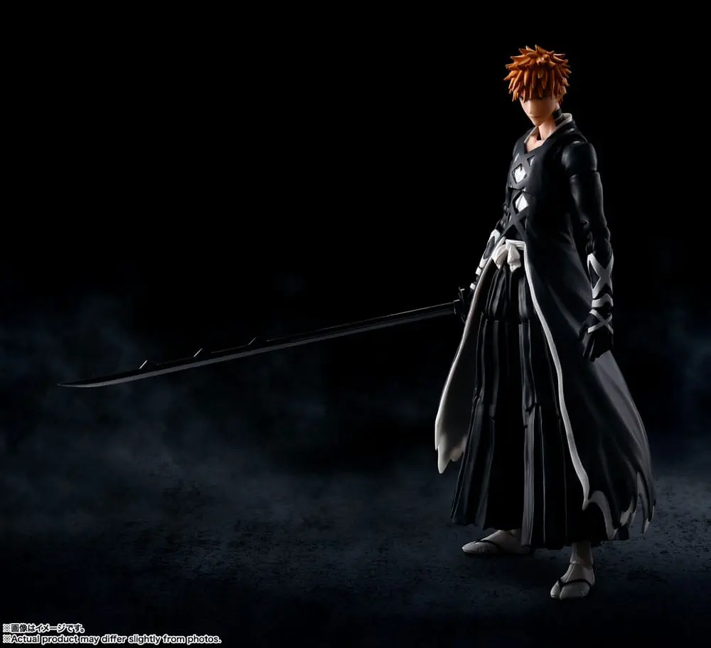 Bleach: Thousand-Year Blood War S.H. Figuarts Ichigo Kurosaki (Bankai Tensa Zangetsu) akciófigura 16 cm termékfotó